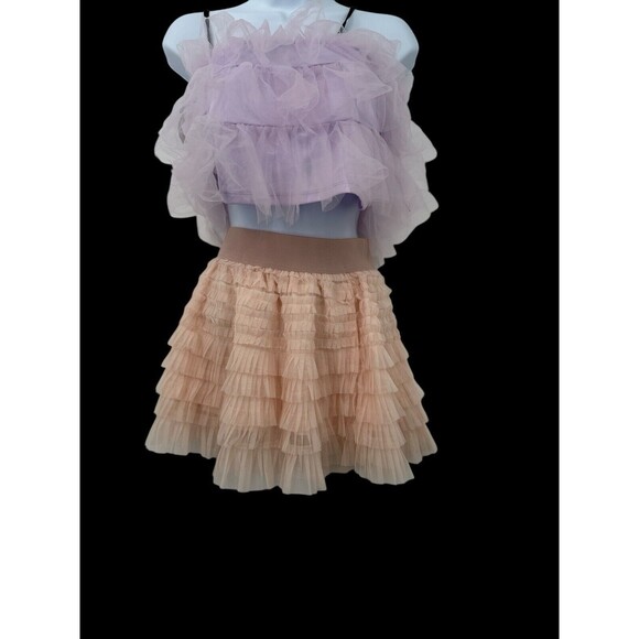 Sunday in Brooklyn Tank Top White Layered X Xs Spaghetti Strap - Picture 3 of 8